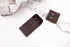 Dark Brown Hook and Eye Bra Closure 2 x 3 for 2 pairs